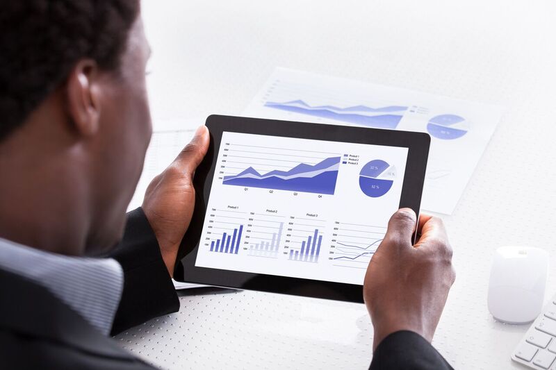 Corporate professionals reviewing business information – corporate affairs services